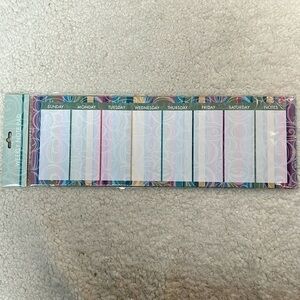 Mudlark Weekly Magnetic Notepad